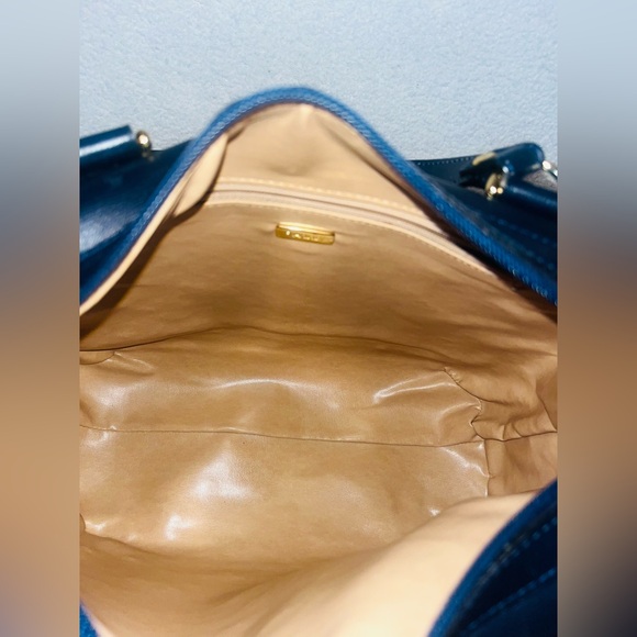 Bally Leather Dark Blue Hand Bag - Picture 8 of 13